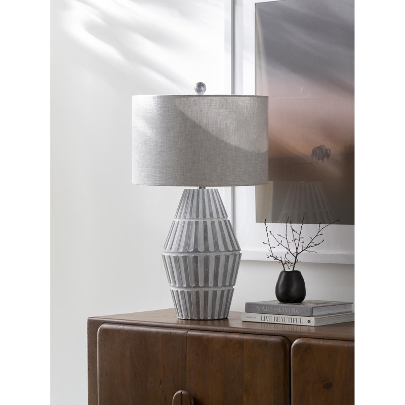 Keshundra Concrete Table Lamp