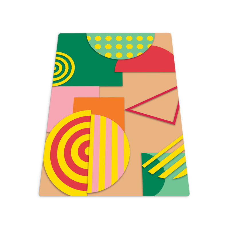 Nancyjo Hard Floor Rectangular Chair Mat, 100 x 70 cm