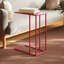 Salma Colorful Enamel End Table-313093382