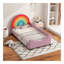 Lit de jour simple rembourré Rainbow