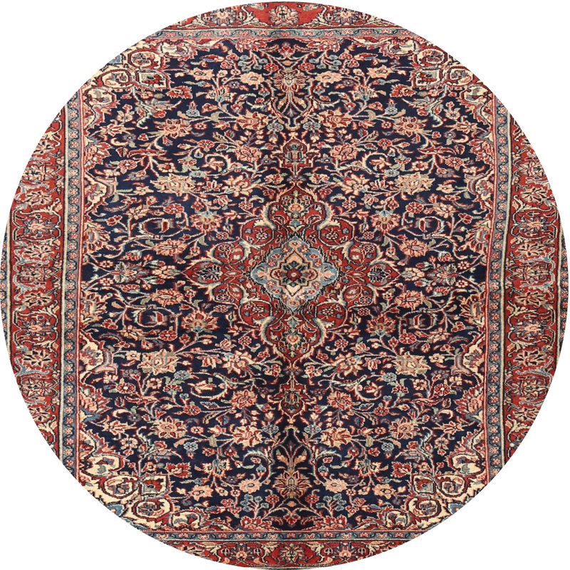 Oriental Indoor Rug, Round 3'
