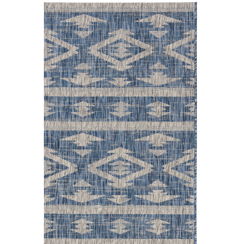 Amarien Southwestern Indoor/Outdoor Area Rug, Square 6'7"