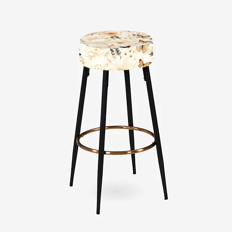 Ensemble de 2 tabourets de bar Boho