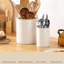 Ceramic / Porcelain Round Utensil Crock