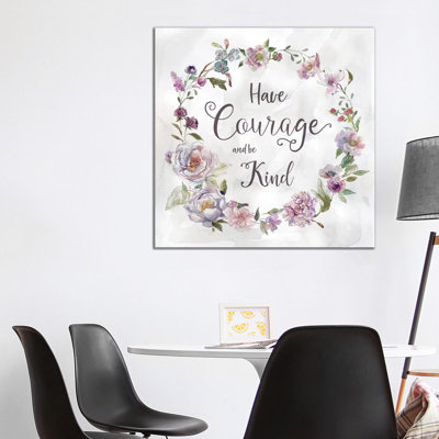 Cottage Floral Kind by Carol Robinson - Print on Canvas