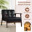 Kandas Faux Leather Armchair-1188473019