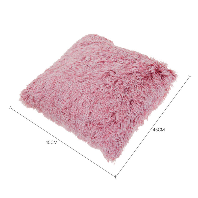 Ritesh Cotton Bolster Backrest Cushion, Pink