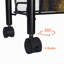 Alissi 105cm H x 55cm W Utility Cart with Wheels
