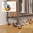 35.5'' Carbon Steel Rolling Clothing Rack
