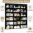 Triple Wide Bookcase 71''X 59''X 9.25''-1295548126
