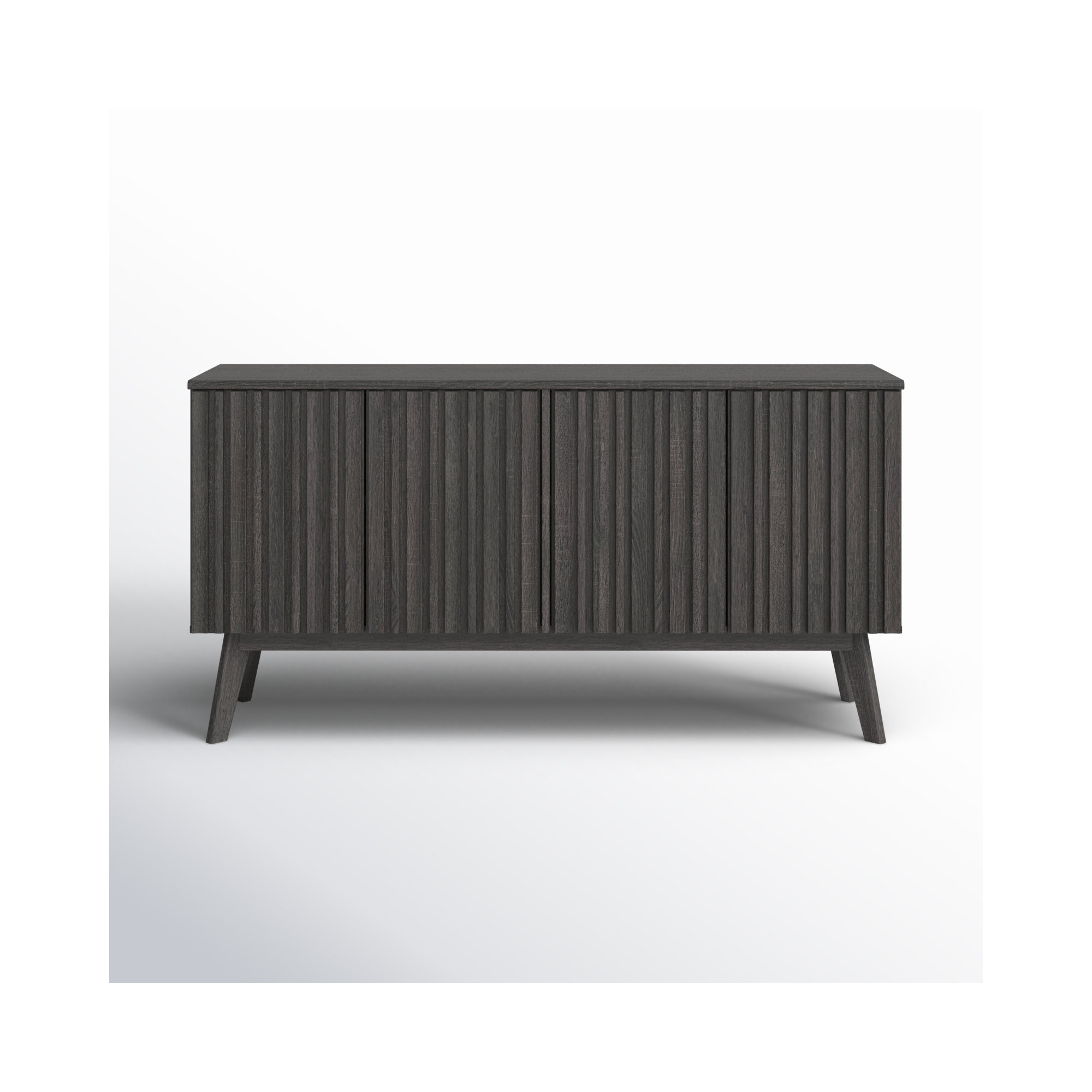 Helena 62'' Media Console, Distressed Black