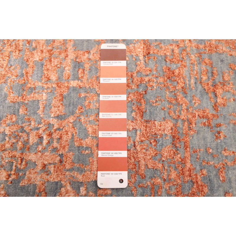 Tapis gris en cuivre Legacy 2 pi 6 po x 10 pi 3 po