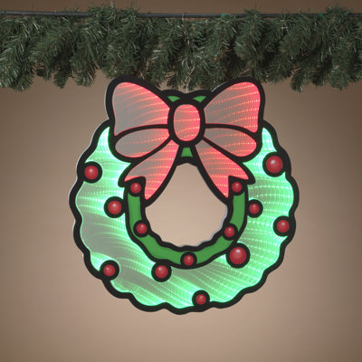 17.9 " Foam and Plastic Wreath
