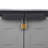 Ram Quality Products PREMIUM Utility 2 Shelf Lockable Storage Cabinet, Black