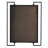 Ahl Iron Frame Rectangle Mirror