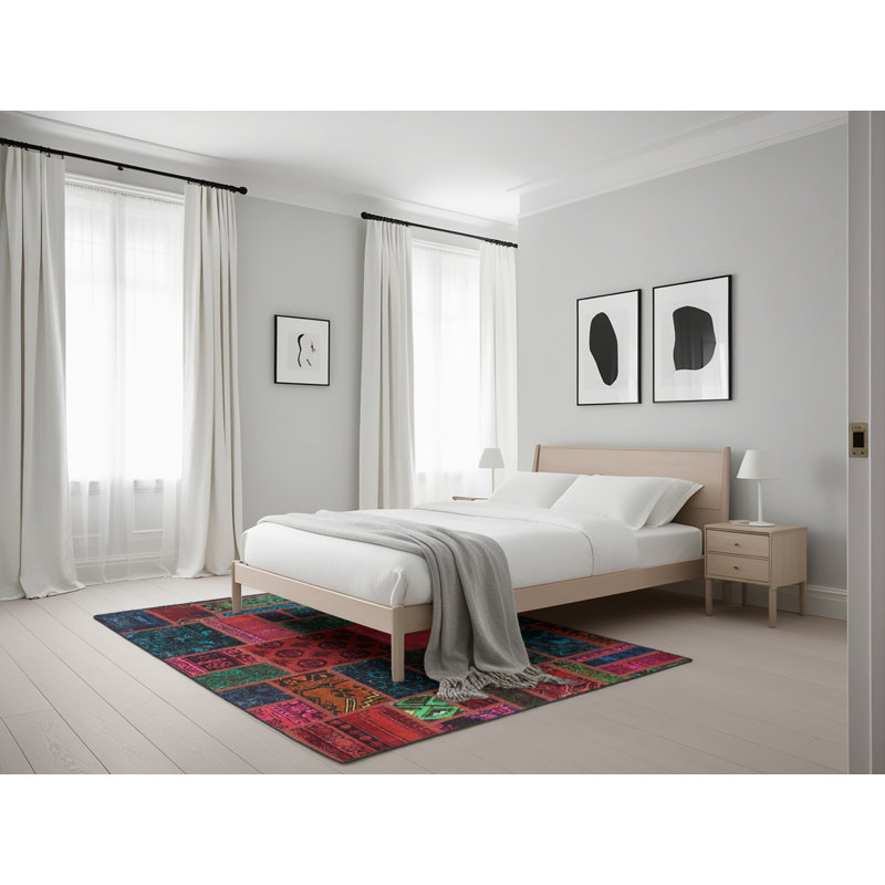 Abstract Indoor Rug, Rectangle 5' x 7'