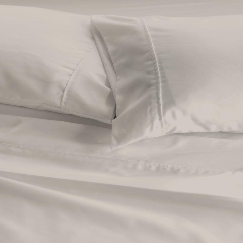 King Linen Microfiber Solid Sheet Set