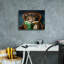 Chouette par Lucia Heffernan - reproduction sur toile tendue-88013453