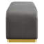 Banc rembourré en velours Koda Modway-93811976-93811975