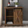 Stotfold Sliding Barn Door Accent Cabinet Server