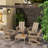 Joubert Outdoor Square HDPE Coffee Table-2106600462