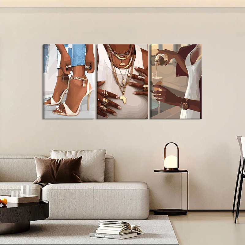 3 Piece Wrapped Canvas Print