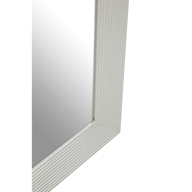 Talihina Solid Wood Flat Wall Mirror