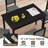 5 PCS Dining Table Set for 4 w/Rubber Wood Legs Upholstered Seat Padded Backrest-1085376182-1085376183