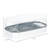 Pawhut Turtle Tank Kit, Turtle Aquarium With Basking Platform, Water Pump, Filter Layer Design, Full View Visually Reptile Habitat, Easy To Clean And Change Water, Multi Functional Area
