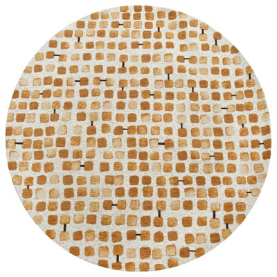 Geometric Recycled P.E.T Area Rug
