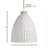 Olsen 1 - Light Whitewash Dome Pendant-118534327-118534330