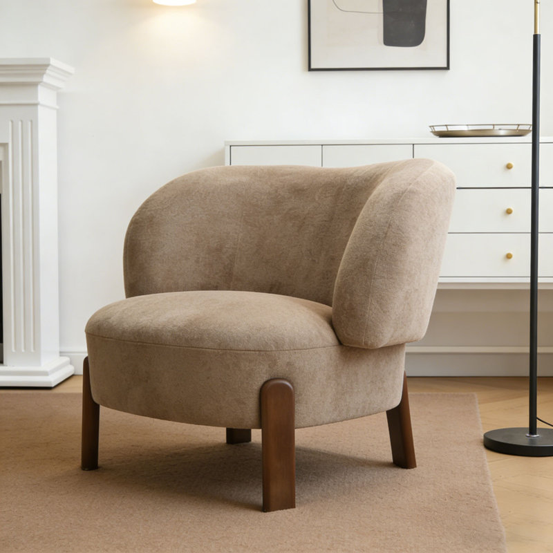 Fauteuil à oreilles, Light Brown