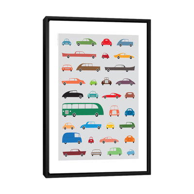 «Cars», impression sur toile tendue