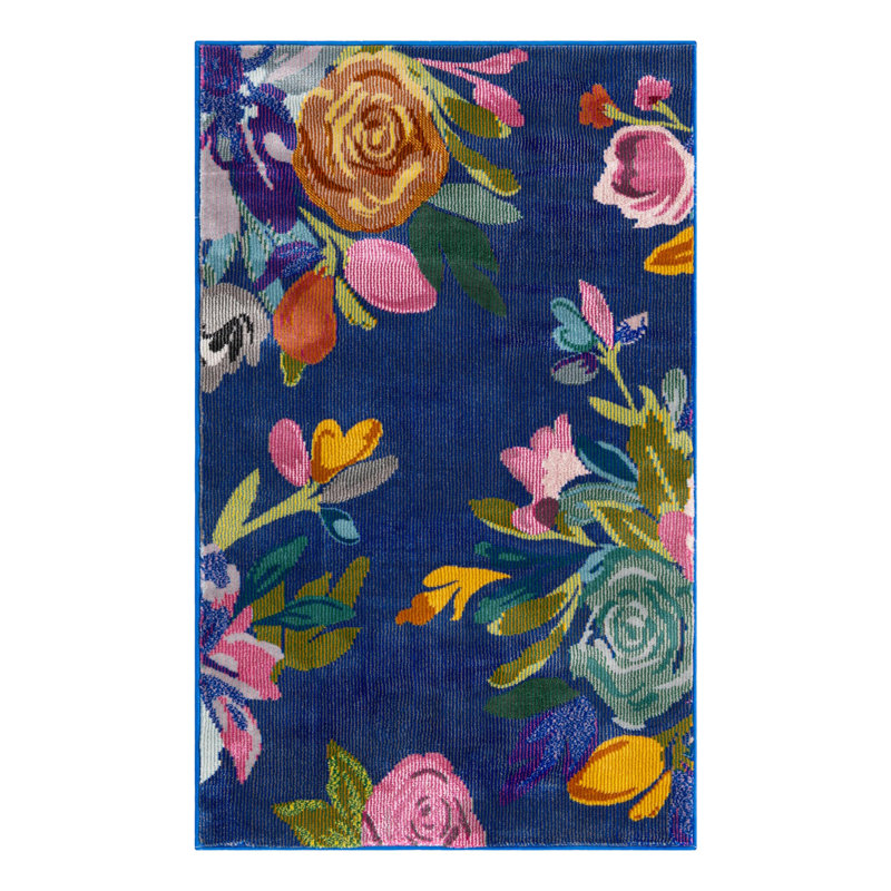 Corderro Floral Indoor Rug, Rectangle 2' x 3'