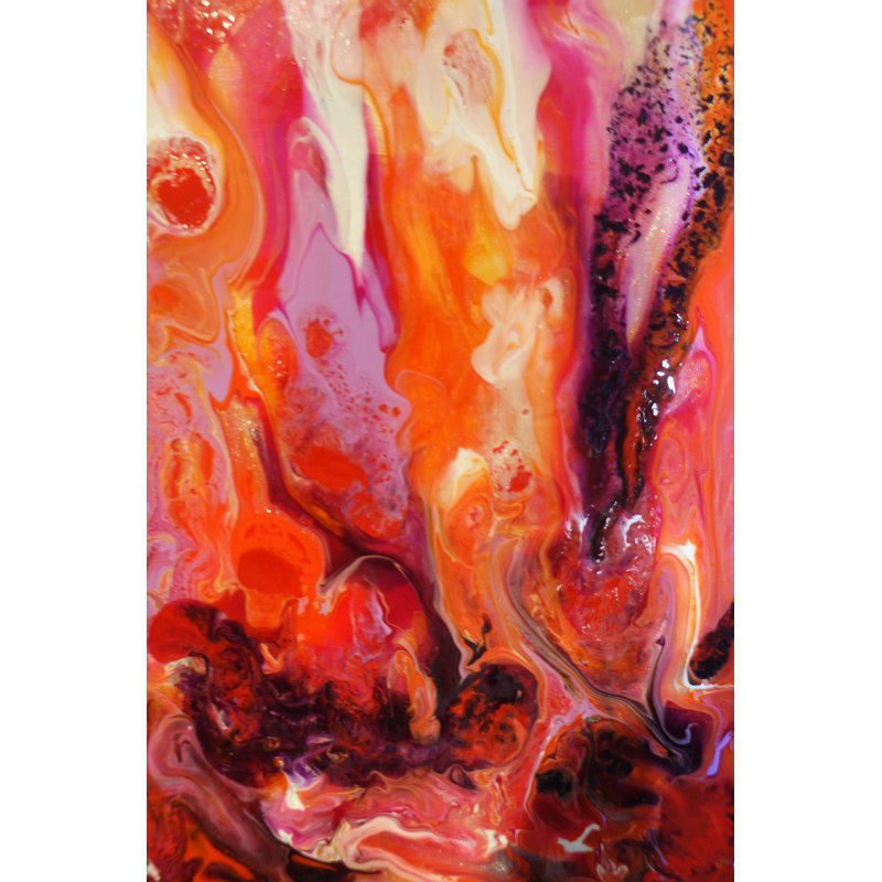 'Hot Spot' - Wrapped Canvas Painting Print