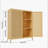 multi-scene use large capacity storage cabinet