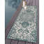 Power Loom Teal Indoor/Outdoor Rug-157275977
