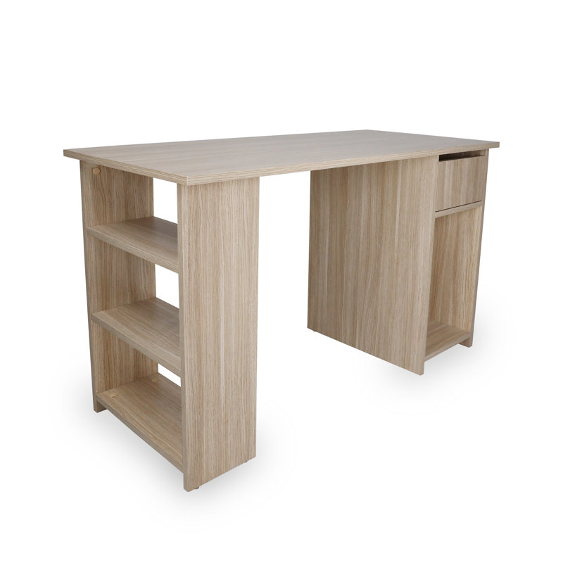 Neddo Computer Desk, Oak