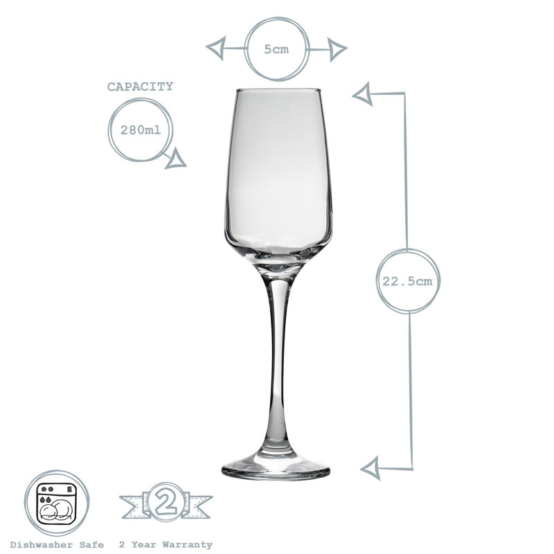 Argon Tableware - Tallo Stemware Set - Clear, 72