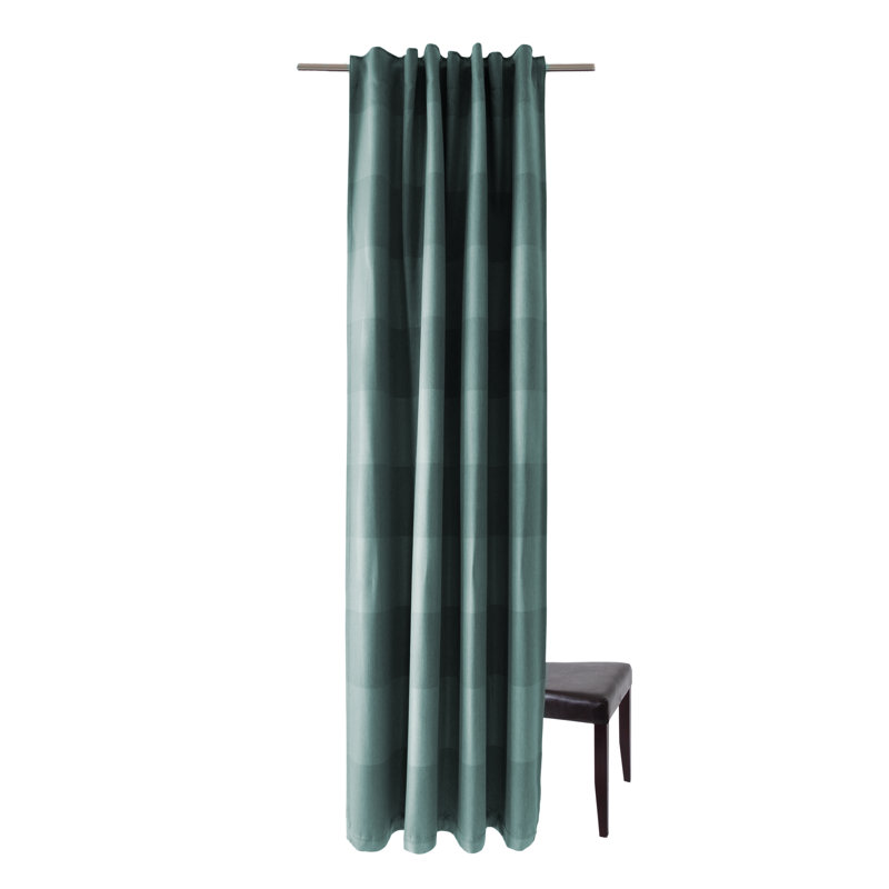 Room Darkening Curtain Panel Pair, petrol