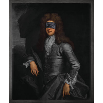 Blindfold 3 - Single Picture Frame Print on Canvas