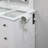 Bayonne 5 drawer dressing table with open shelves