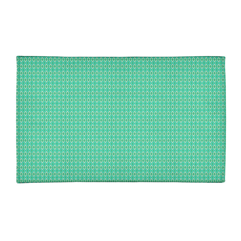 Tapis de zone verte arrow diamants, Rectangle 3 pi x 5 pi