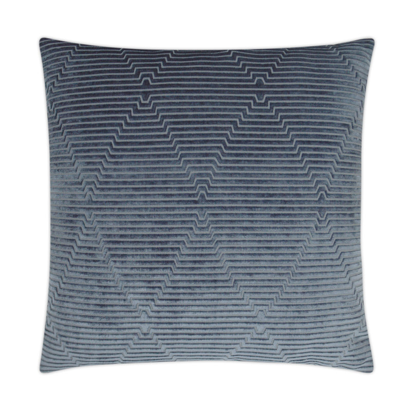 Outline Decorative Pillow, Midnight, Square 24"