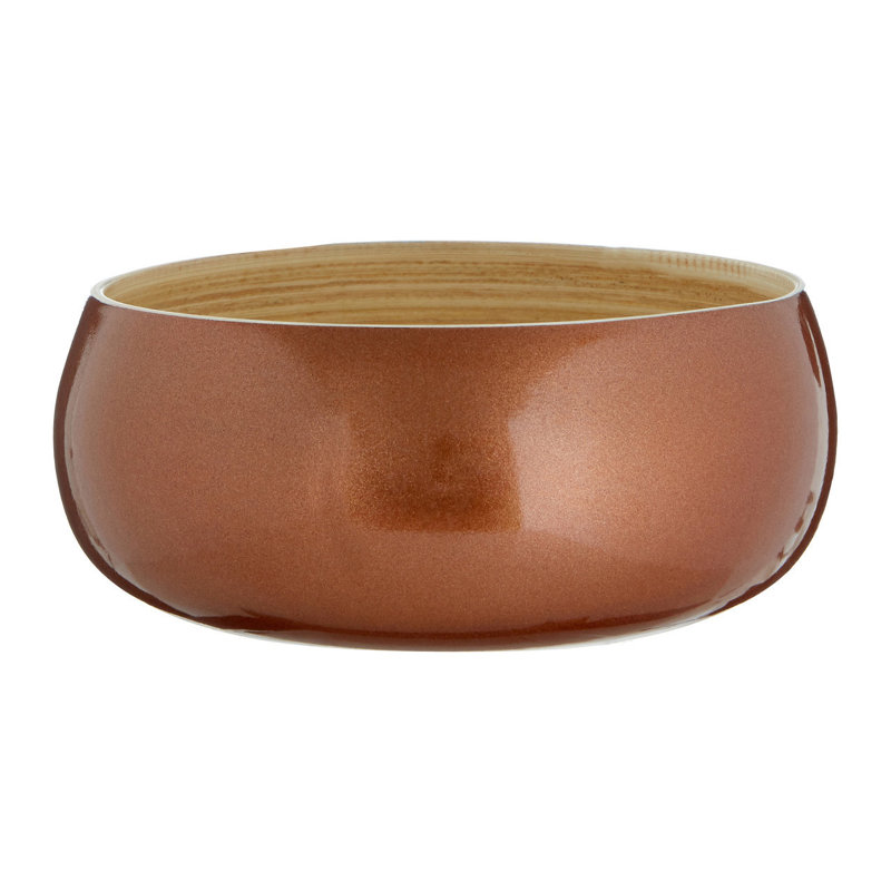 17 Stories Baiel Bamboo Serving Bowl