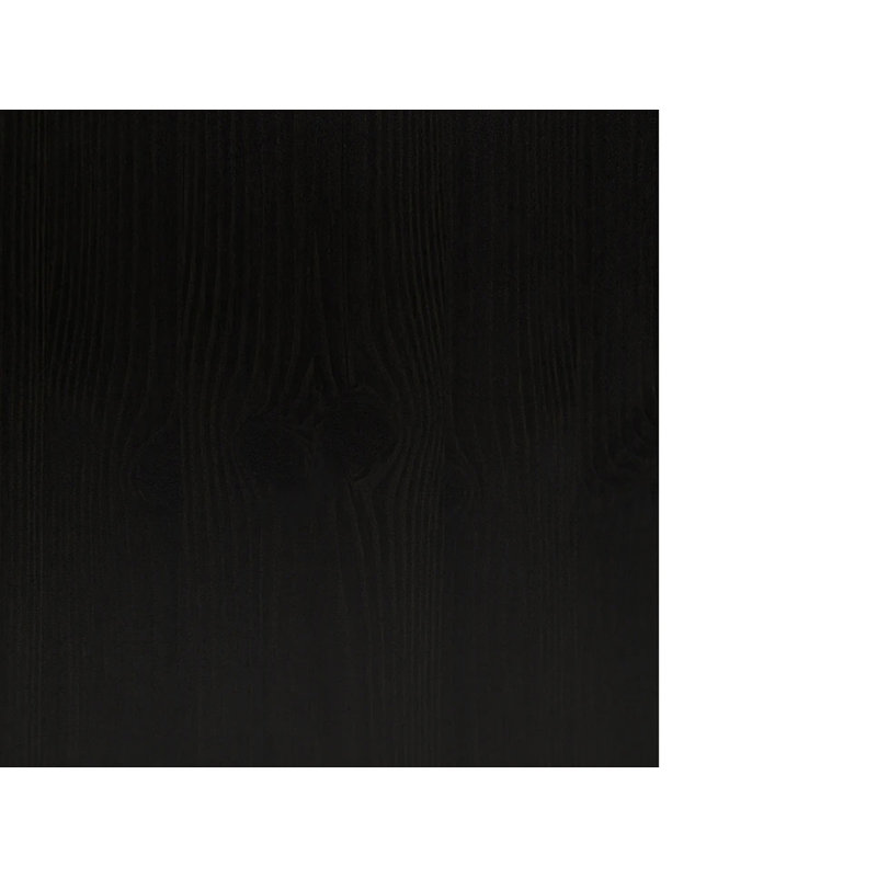 Demaurie 223cm H x 222cm W Library Bookcase Bookcase, Black