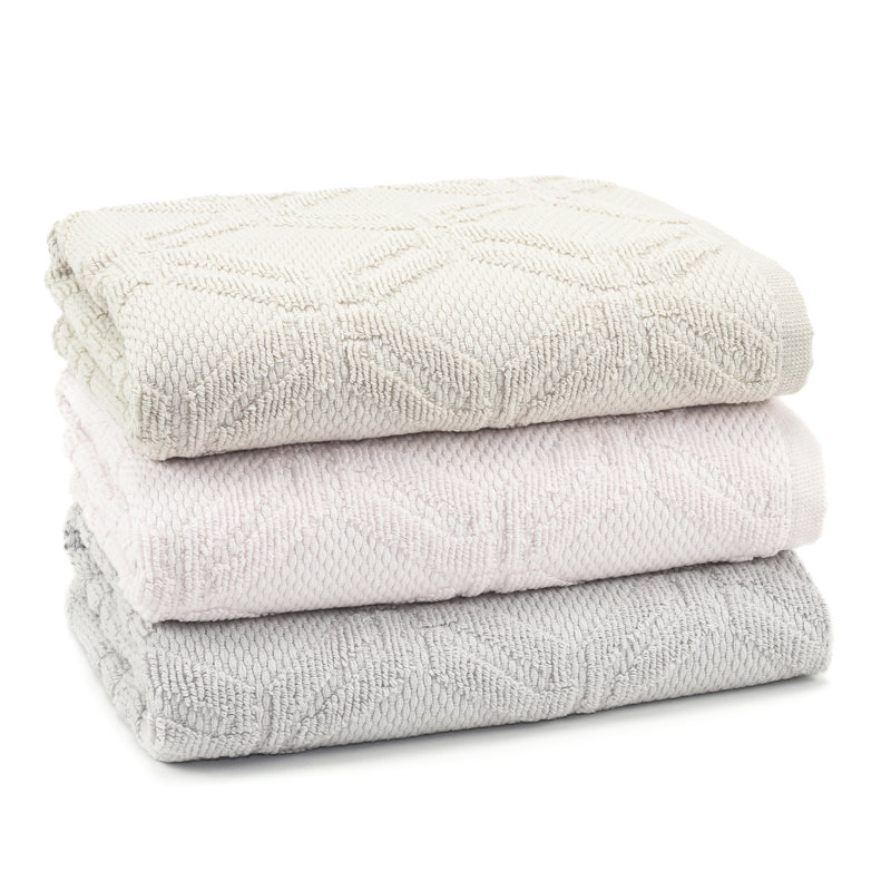 Débarbouillette en coton Thurton, Rose poudré