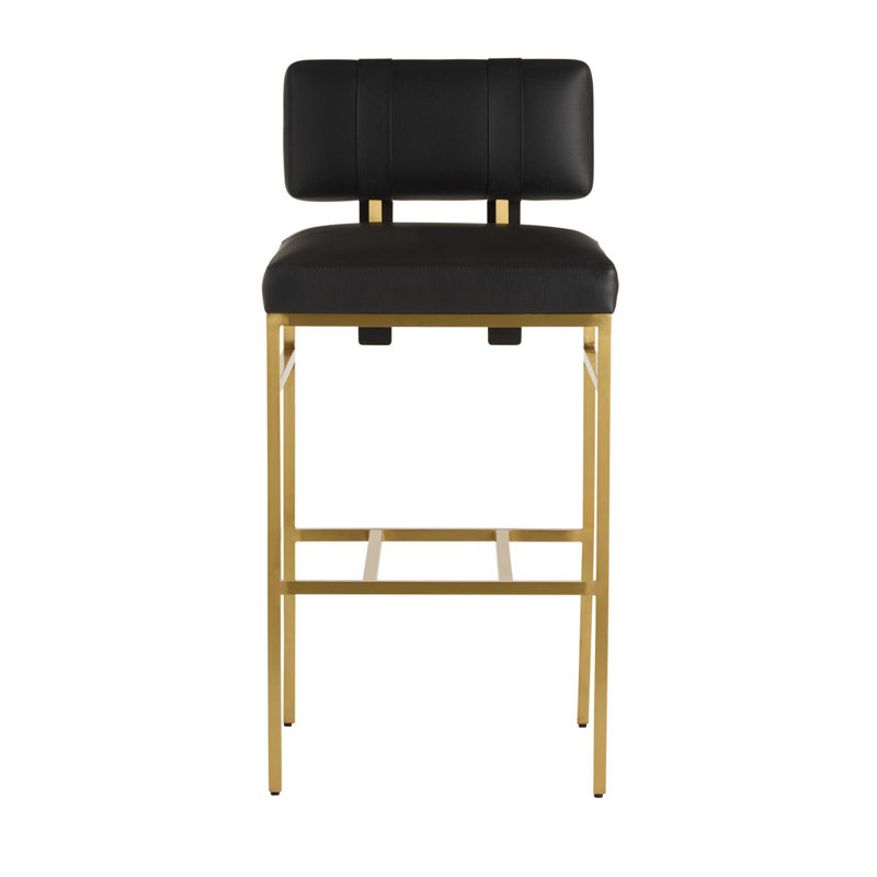 Laney Stool, Bar Stool (31.5” Seat Height), Black
