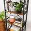 Reay 133cm H x 60cm W Steel Etagere Bookcase