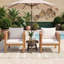Ensemble de 2 fauteuils d'appoint pour patio avec accoudoirs et coussins-827167903